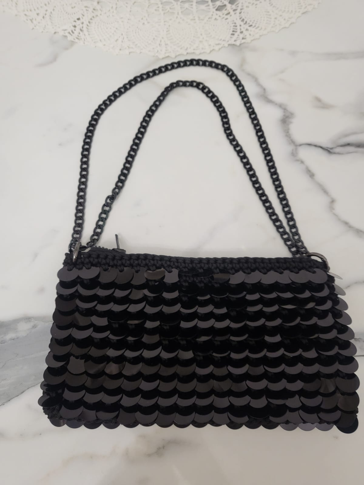 Bag Black Sequins