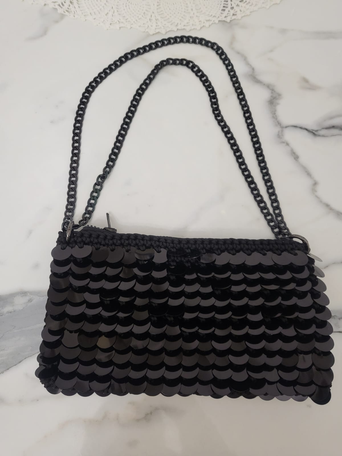 Bag Black Sequins